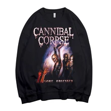 4 дизайна Cannibal Corpse Pollover Толстовка Рок толстовка панк sudadera уличная флисовая верхняя одежда тяжелый металл