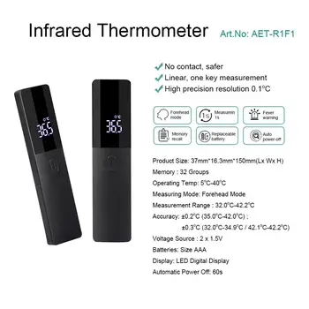 

Kid Adult Digital Specular Display Non-contact Infrared Instant-read Thermometer Non-contact Infrared Thermometer For Baby Adult