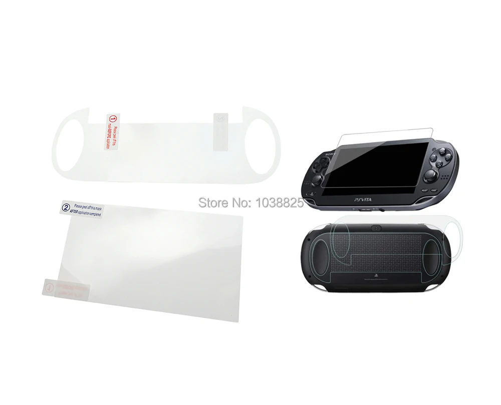 10 шт. для PSV1000 Обычная пленка неупакованная PSVITA 1000 Передняя и задняя защитная HD