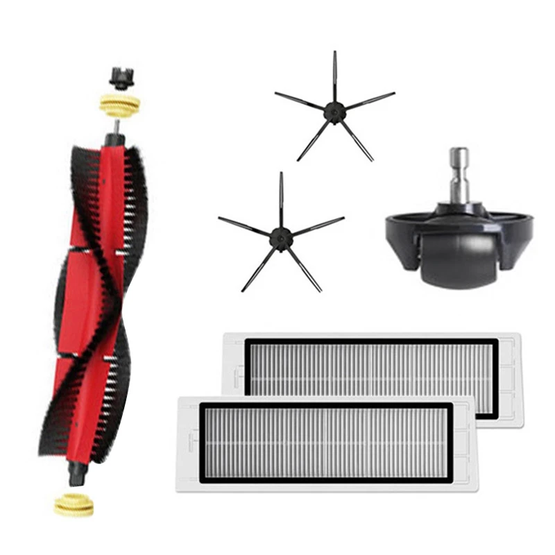 Main Side Filter Brush Hepa for Xiaomi Roborock S6 S60 S65 S5 MAX T6