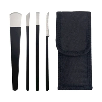 

Pedicure Knife Set Nail Clippers 4Pcs Pedicure Knife for Feet Ingrown кусачки для ногтей nail Clipper Set 2020 News Nails Tools