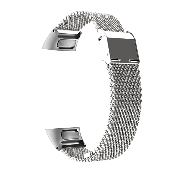 Для Honor Band 5 4, металлический ремешок, умные часы, браслет из нержавеющей стали для huawei Honor band 5, браслет, оксиметр, глобальная версия - Цвет: Siliver strap
