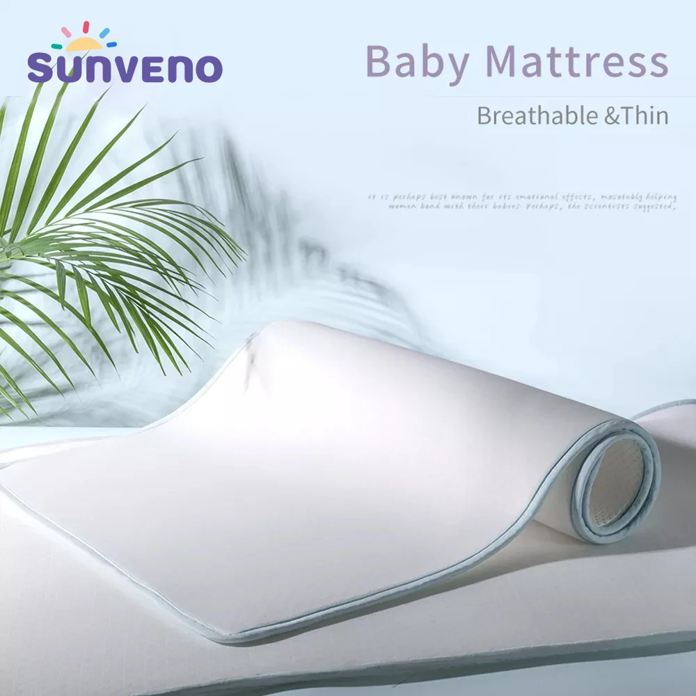 Sunveno Baby mattress Newborn Breathable Mattress Baby Room Decor Bedding Mattress