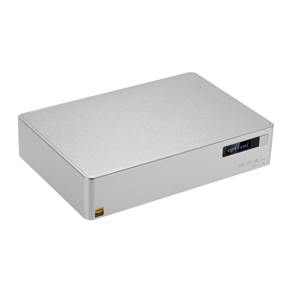 S.M.S.L SU-8 HIFI чистый DAC аудио декодер USB/коаксиальный/оптический вход DSD цифро-аналоговый преобразователь EU/US штекер