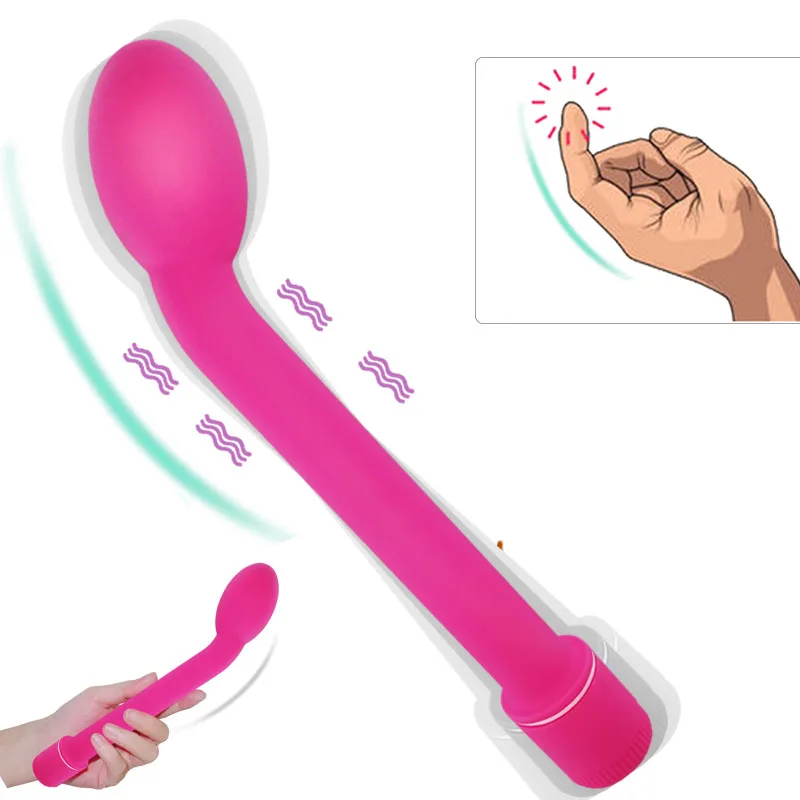 Женский фаллоимитатор G spot вибратор мастурбатор с изогнутым наконечником