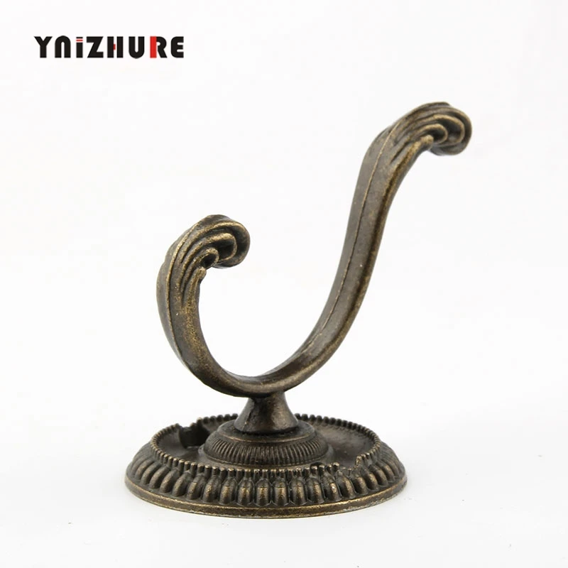 10PCS-Antique-Bronze-Door-Vintage-Coat-Hooks-Hat-Bag-Towel-Hanger-Bathroom-Hook-Single-Double-Hanger