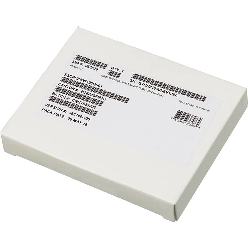 Накопитель SSD Intel Original PCI-E x4 128Gb SSDPEKKW128G801 760p Series M.2 2280