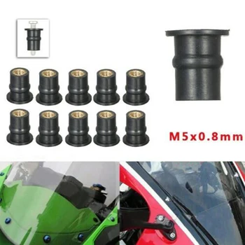 

Accessories Well Nut Black Rubber Bolts Windshield 12x14mm Replacement