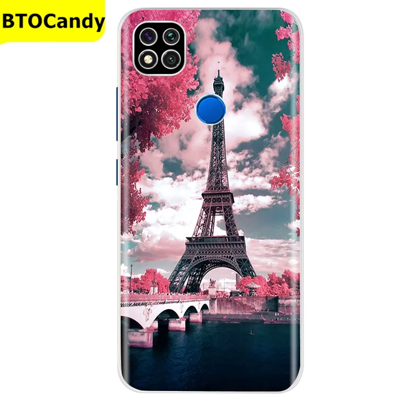 waterproof phone bag For Redmi 9C NFC Case on For Xiaomi Redmi 9C 9 C NFC Soft Silicone Back Cover Silicone Case For Redmi 9C NFC Phone Cover Fundas mobile flip cover Cases & Covers