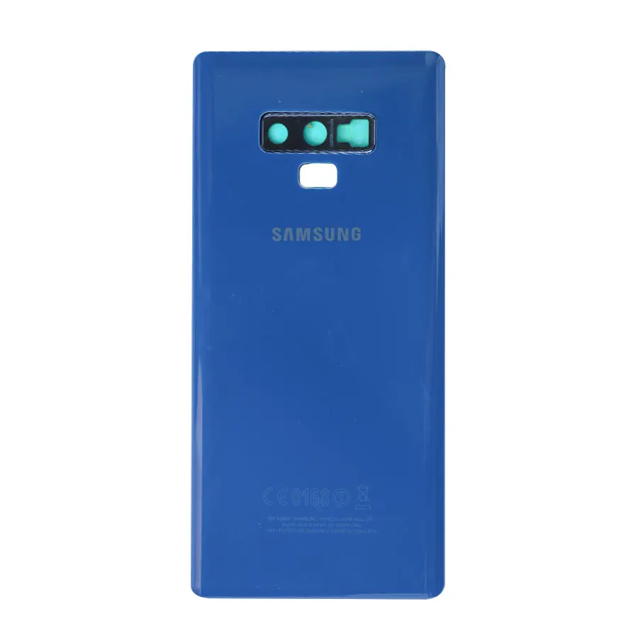 Note9 чехол на заднюю панель для samsung Galaxy Note 9 N9600 N960F задняя крышка на батарейках задняя крышка на дверь корпус с объективом - Цвет: Blue