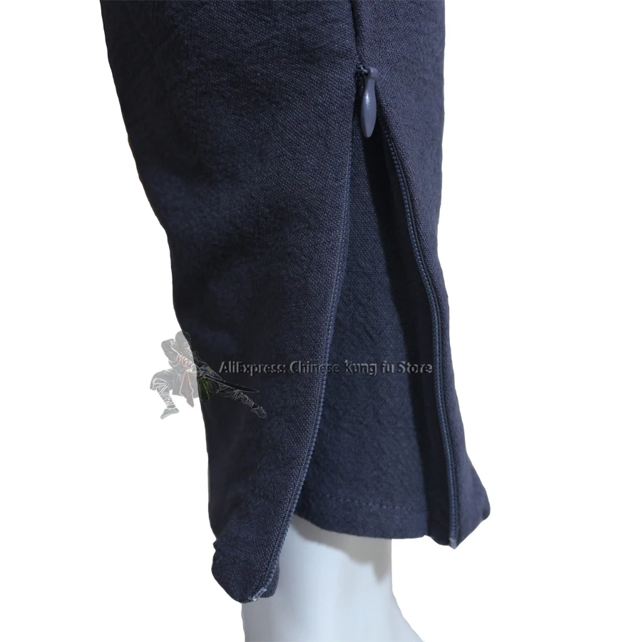 Thick Cotton Buddhist Monk Trousers Shaolin Tai Chi Kung fu Pants New Design 4 Colors