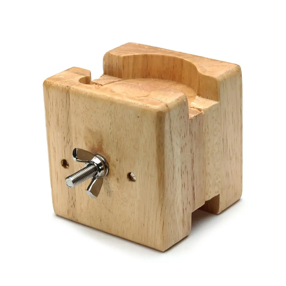 

Square Mini Wooden Adjust Vintage Watch Case Holder Opener Watchmaker Vise Movement Repair Tool Clamp