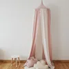 Baby Bed Curtain Children Room Decoration Crib Netting Baby Tent Cotton Hanging Canopy Dome Baby Mosquito Net Photography Props ► Photo 1/6