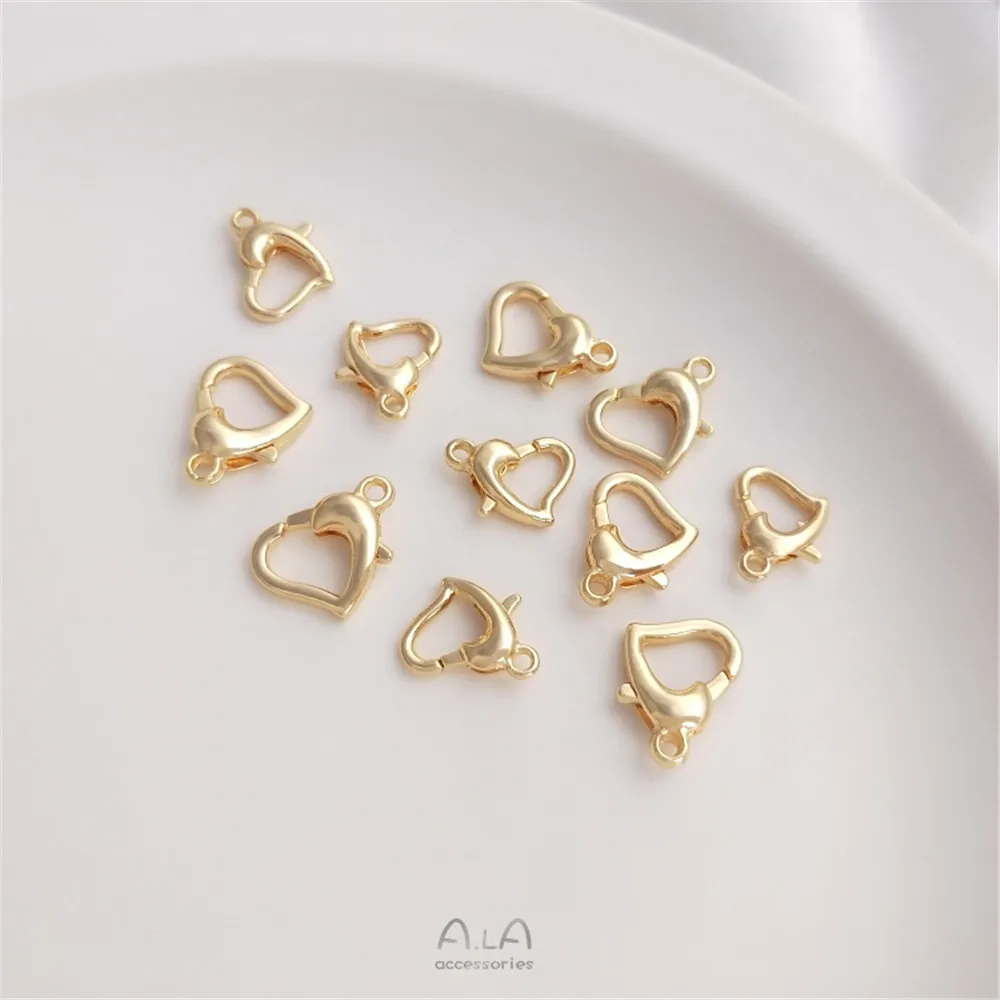 Рисунок 3 - Позолоченная застежка-карабин в форме сердца