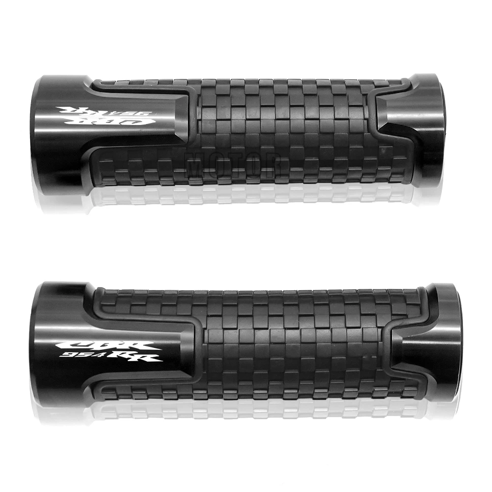 Black Для Honda CBR954RR 2002-2003 CBR954 CBR 954 RR 7/" 22 мм мотоцикл уличный гоночный велосипед противоскользящая ручка для мотоцикла ручные ручки - Цвет: Black