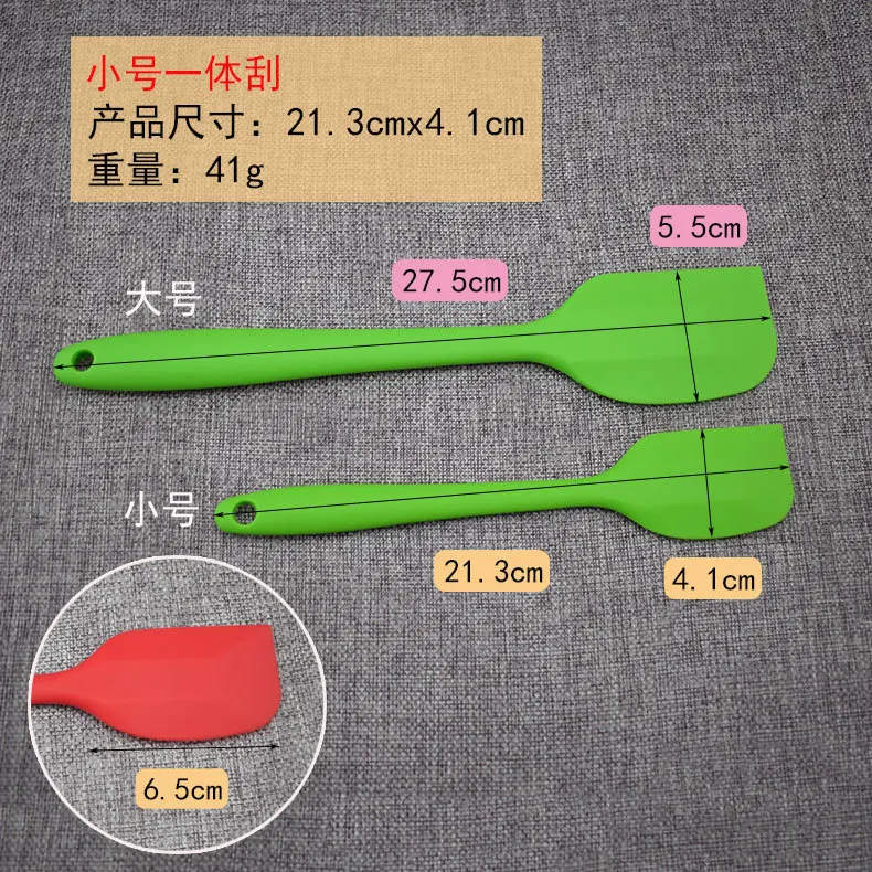 1 шт. домашний кухонный инструмент для приготовления пищи, для торта, крема, масла, посуда, силиконовая лопатка, для улицы, принадлежности для барбекю, инструмент для выпечки