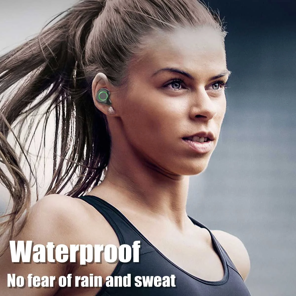 4000mAh Metal TWS Earphones BT5.0 LED Digital Display IPX7 Waterproof Earbuds 6D Binaural Stereo Earbuds
