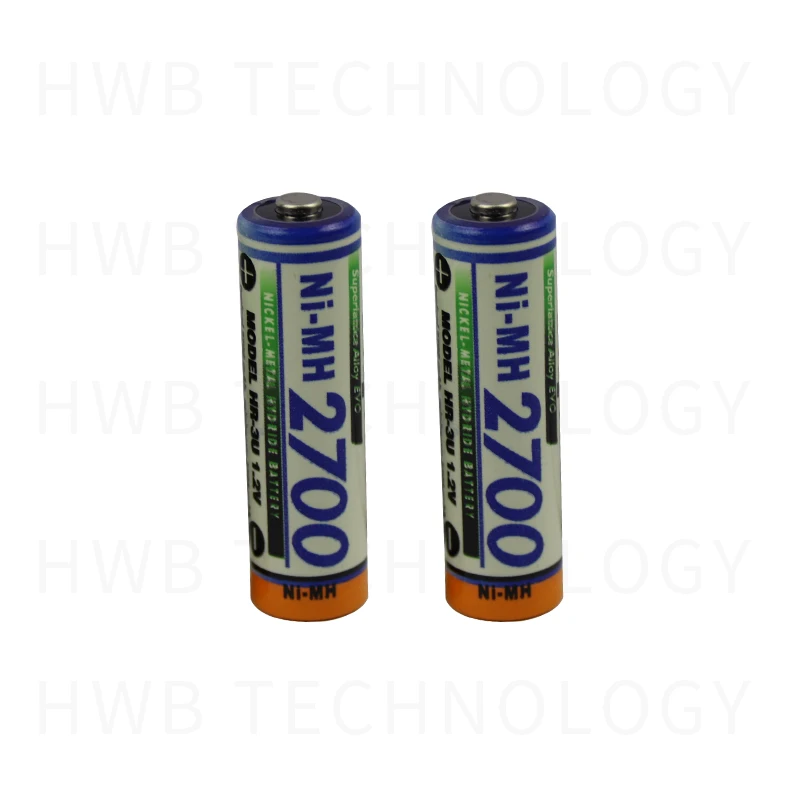 4 шт./лот Новинка для SANYO 1,2 V AA 2700mAh третьего поколения перезаряжаемый чехол с предзарядкой для игрушек, MP3, камеры