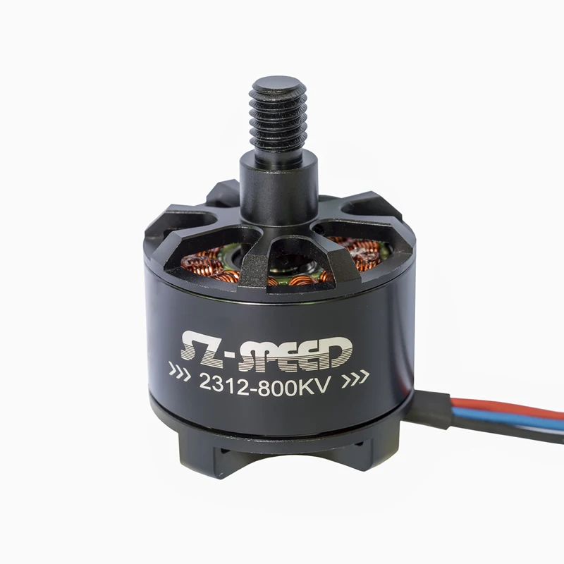 1 шт. SZ-SPEED 2312 800 кв бесщеточный двигатель 3-4S CW CCW двигатель постоянного тока для RC FPV Квадрокоптер гоночный Дрон
