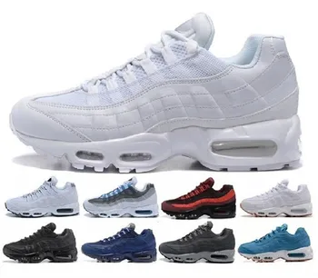 

2020 Unisex 95 OG Cushion Navy Sport High-Quality Chaussure Walking Boots Men running Shoes Cushion 95 Sneakers Size 36-46