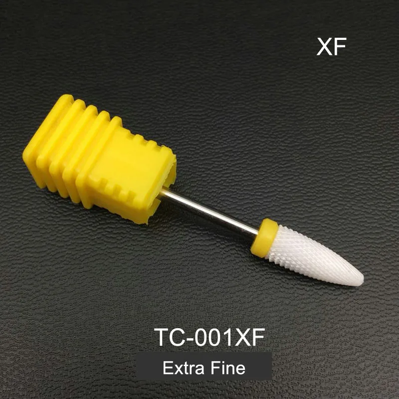 24 типа Резак для маникюра керамические сверла для ногтей пилки для ногтей Электрический маникюр ногтей инструмент для искусства - Цвет: TC-001XF