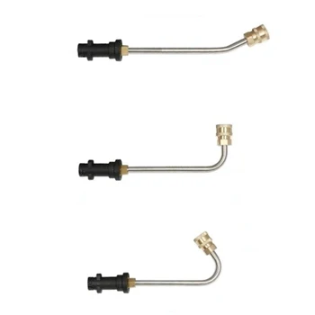 

VODOOL 30 90 U Degree Stainless Steel Quick Disconnect Wand Lance Water Spray Nozzle Extension For Karcher K2-K7 Pressure Washer