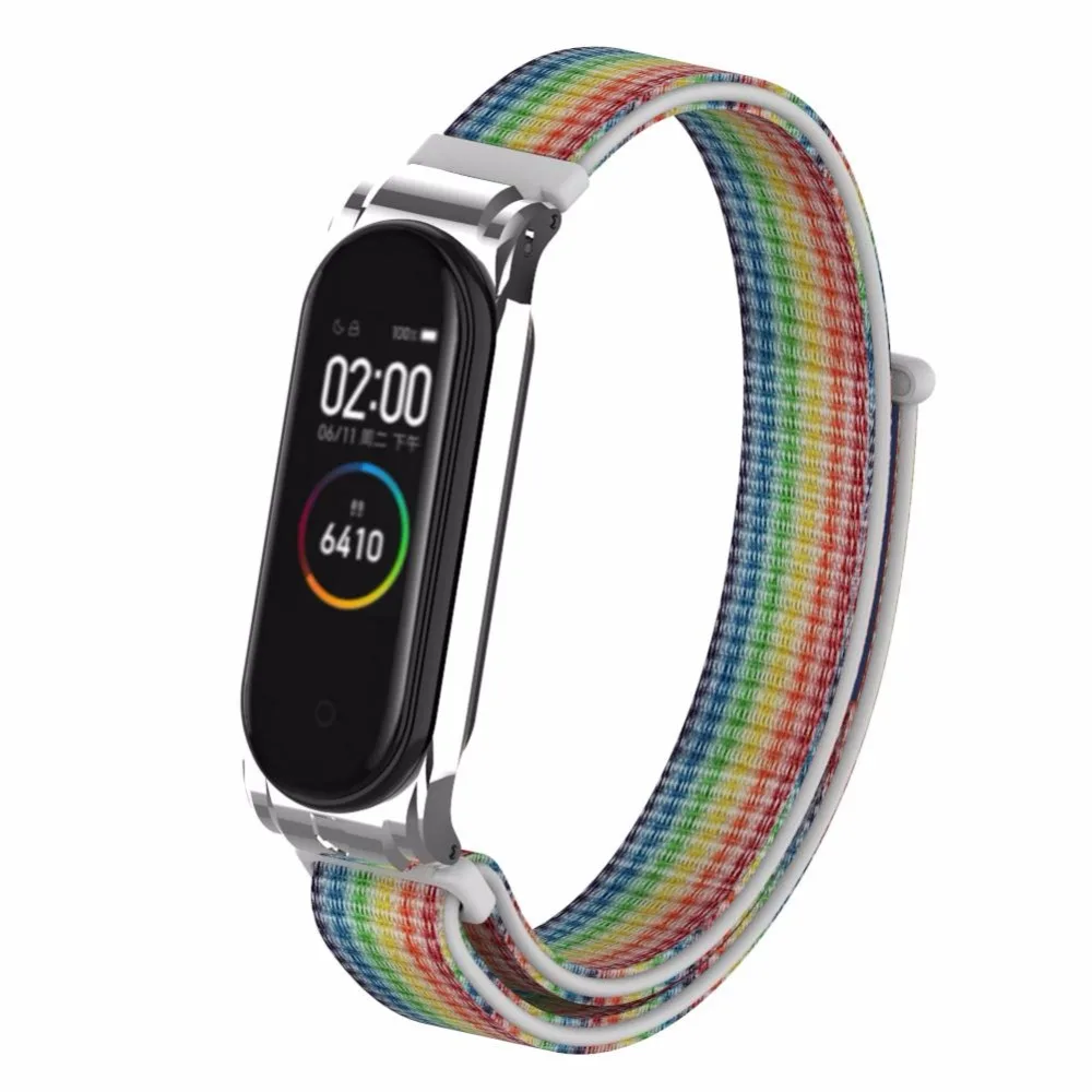 50 шт. mi band 3 4 браслет ремешок для Xiao mi band 4 3 спортивный браслет ремешок сменный ремешок для Xio mi band 3 4 ремень