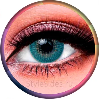 

Линзы оттеночные, голубые