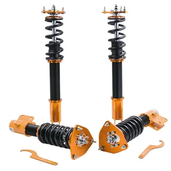 

Coilovers 24 Ways Damper for SUBARU WRX GDB GDA 2002-2007 Shock Absorbers Suspesnion Front Rear Shot peen Spring