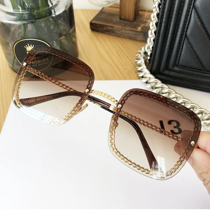 Модные черные градиентные квадратные женские солнцезащитные очки, роскошные фирменные дизайнерские прозрачные солнцезащитные очки для женщин lunette soleil