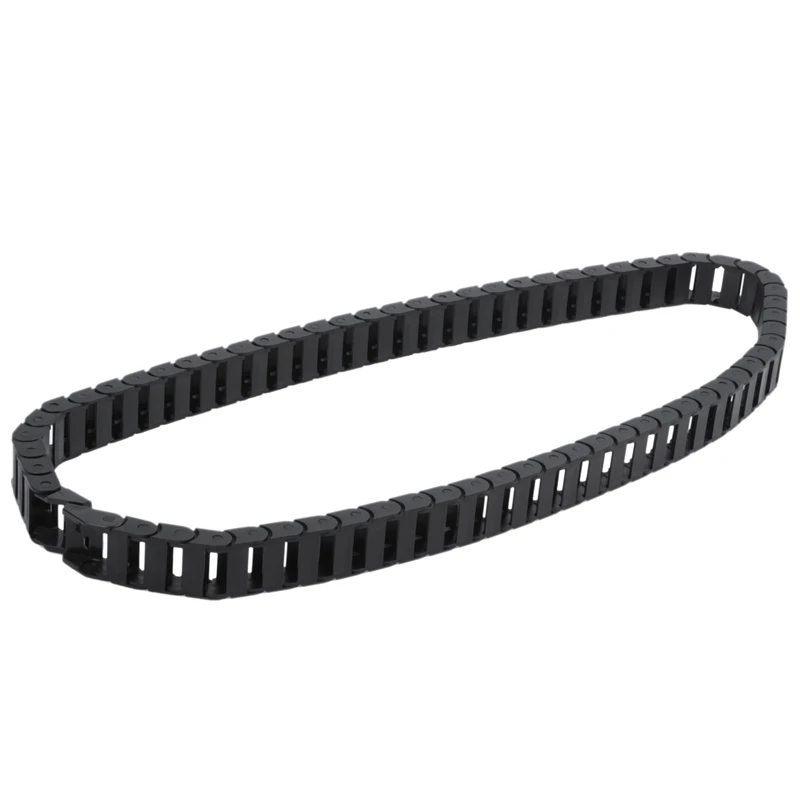 

Hot Sale 10 x 20mm 1M Open On Both Side Plastic Towline Cable Drag Chain