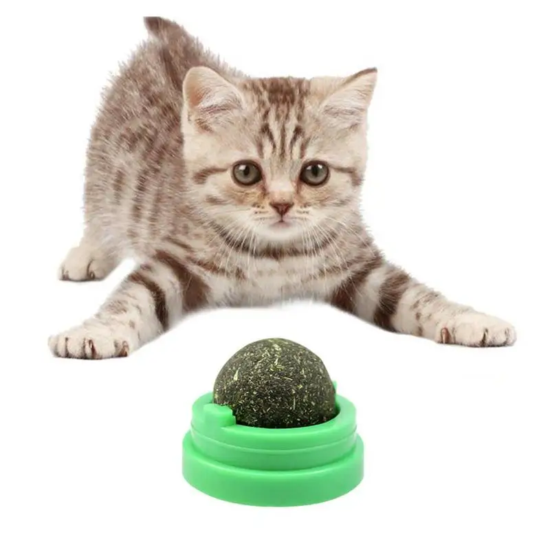 Кошачья мята пузыри котенок игрушки лизание сахар игрушка котенок здоровые лакомства вращающиеся кошачьи Мячи товары для домашних животных кошек интерактивные игрушки