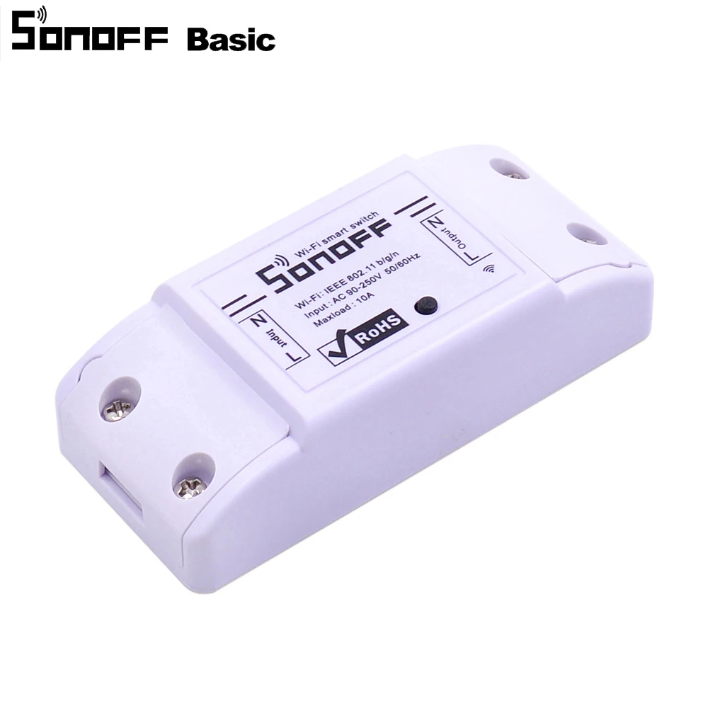 Умный выключатель Itead Sonoff Basic беспроводной дистанционный модуль автоматизации
