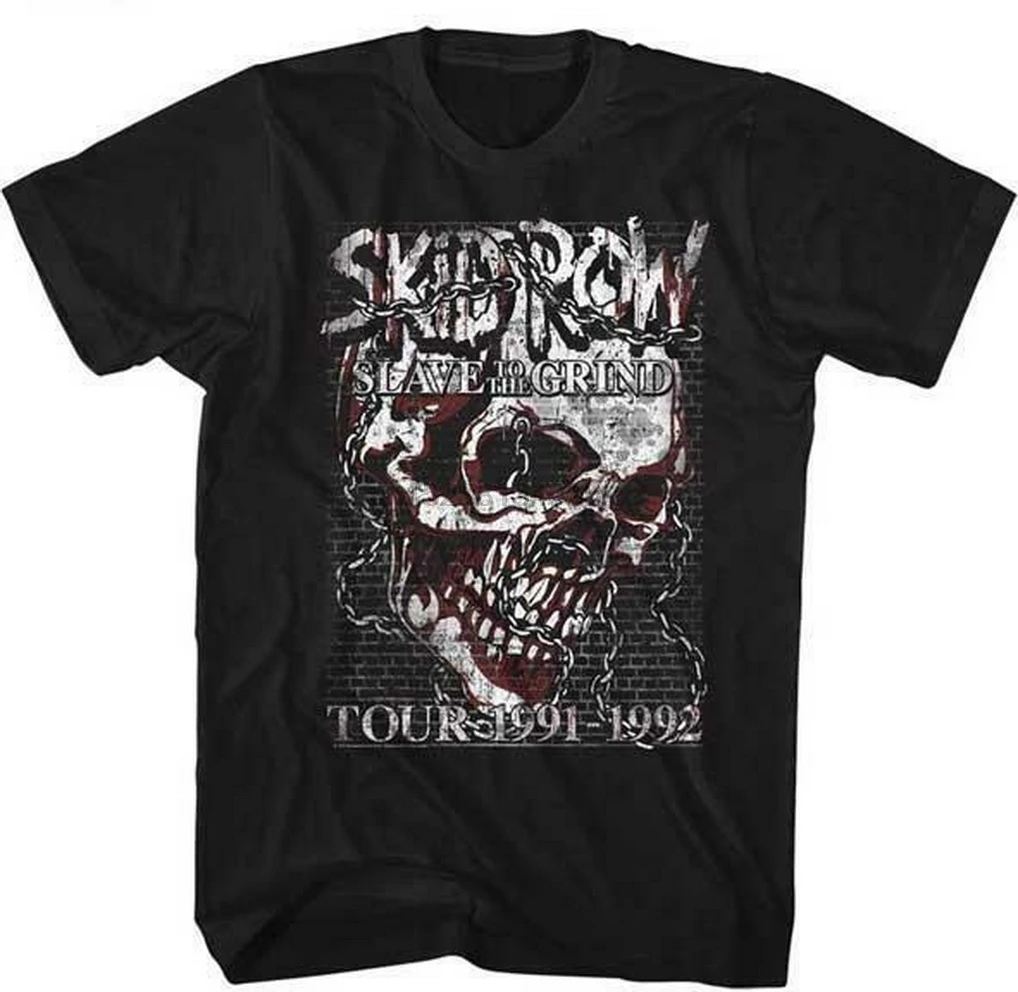 Противоскользящая рубашка SLAVE TO THE Tie 91-92 TOUR Себастьян Бач тяжелый металлический