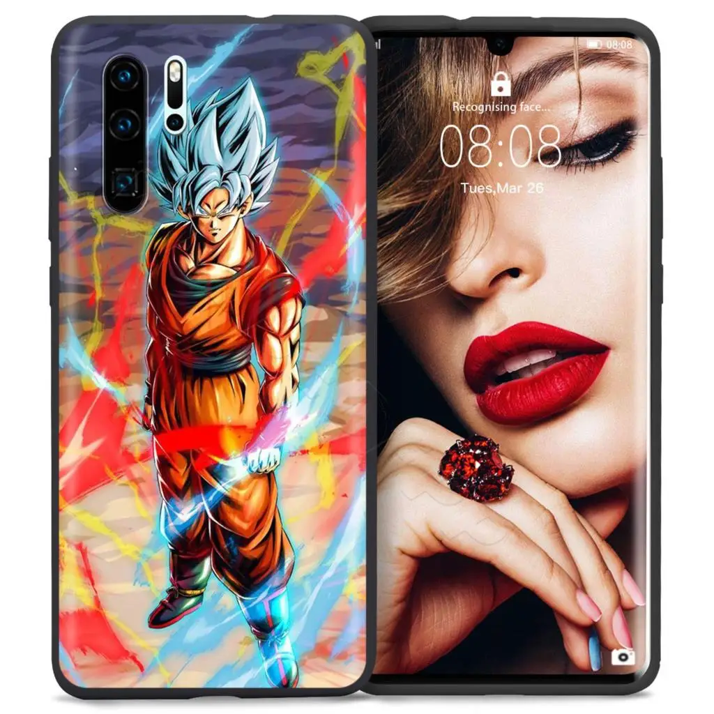 7 Webbedepp Dragon Ball Z Super DBZ Goku чехол для Huawei P8 P9 P10 P20 P30 Lite Pro P Smart Z Mini - Цвет: 7