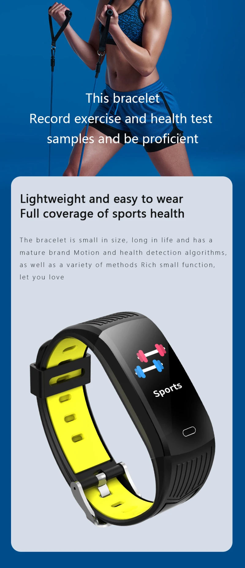 2022 Smart Watch Sport Band Fitness Bracelet Original Dutch Language Japanese Support Korean Hebrew Alarm Clock for Man Woman
