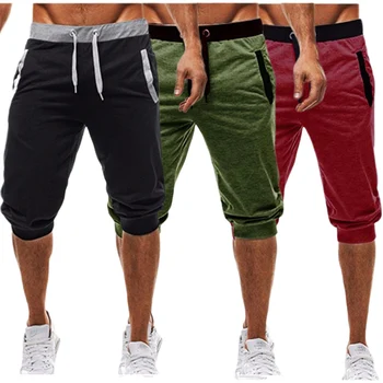 

Men's Summer Shorts Men Brand Clothing Hip Hop Mens Short Sweatpants Jogger Trousers Streetwear New Fashion Boardshorts Male