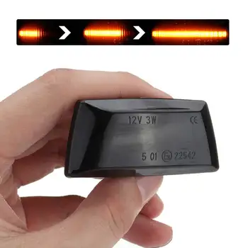 

2x Dynamic led Side Marker Flowing Turn Signal Light Sequential Blinker for Opel for Insignia A Zafira B Corsa D for Chevrolet