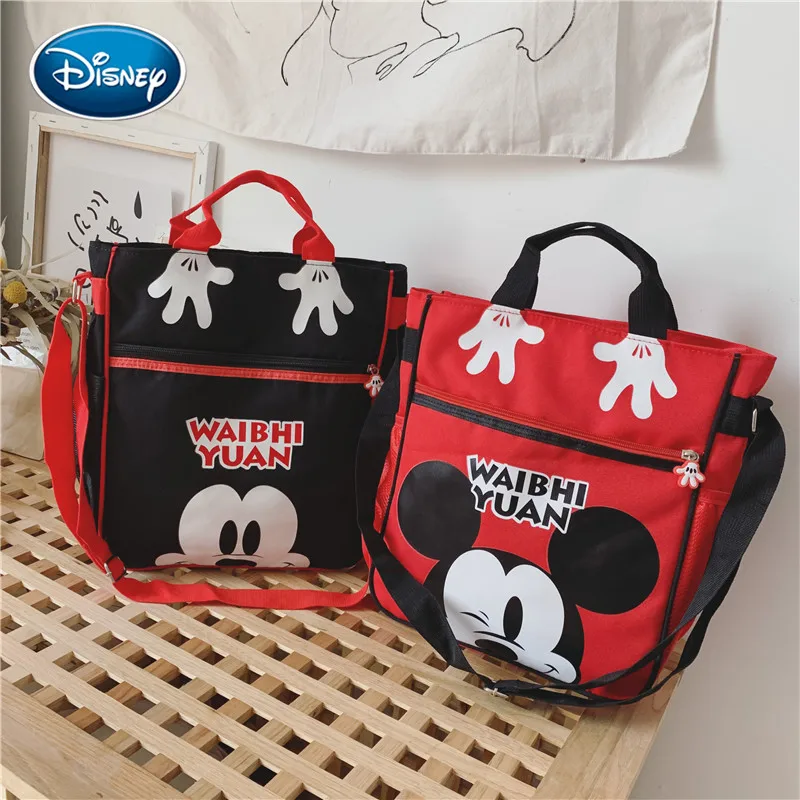 Best Price Handbags Mickey Disney Canvas-Bag Messenger-Bag Tuition-Bag Girl Cartoon Casual Mouse-Trend jlOk7nJOM