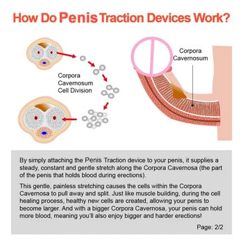 Male Penis Increase Expanding Edge Stretcher Cock Pump Belt Extension Tension Delay Trainer Enhancement Device Sex Toys for Men 3