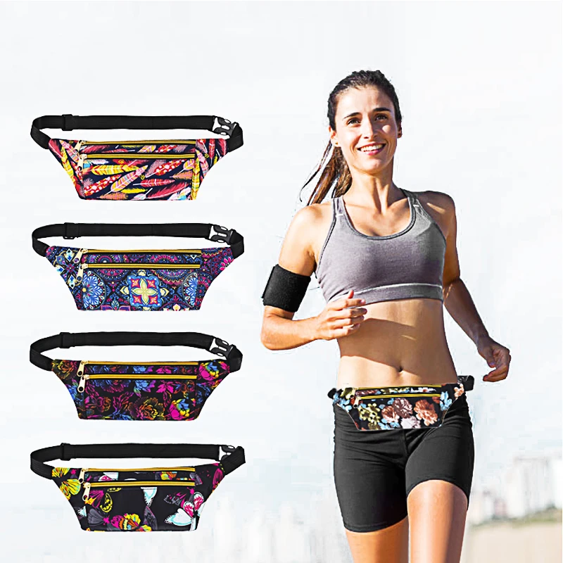 flower bum bag