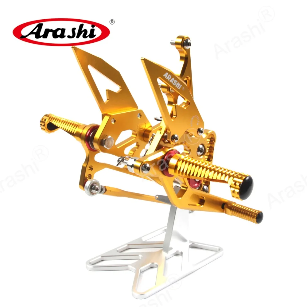 Arashi для SUZUKI GSX-R1000 2005-2006 CNC регулируемая подножка для ног Peg Rider Rearset GSXR1000 GSX1000R GSXR GSX-R 1000 запчасти