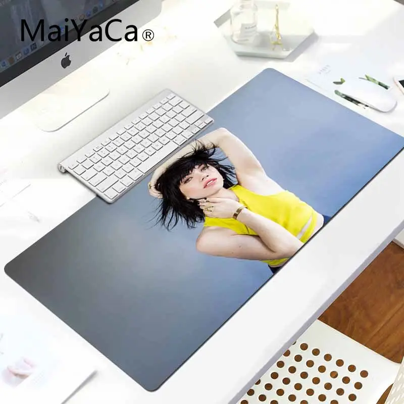 LockEdge 30X90cm MaiYaCa Лидер продаж Aaliyah Blues singer клавиатура игровые коврики для мыши для ноутбука игровой коврик для мыши - Цвет: LockEdge 30X90cm
