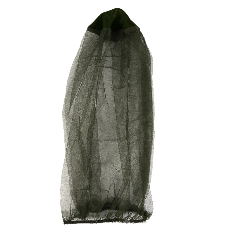 

Safe Travel Camping Mesh Cap Midge Mosquito Insect Hat Bug Mesh Head Net Face Head Protector Mesh