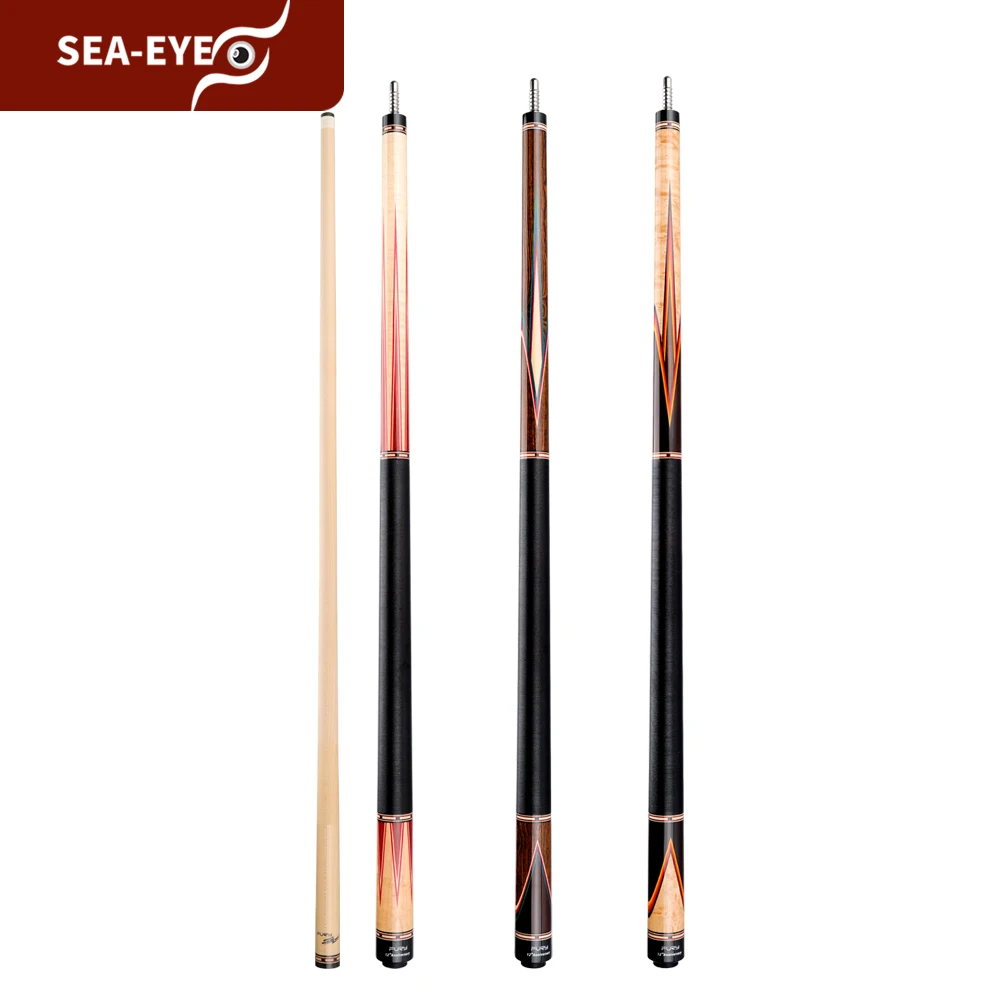 SEA EYE & FURY сигналы Carom 3 подушки 11 8 мм кончик из свиной шкуры кленовый вал 3/8*8