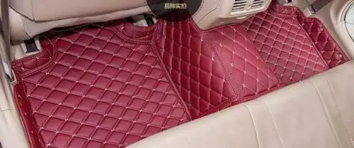 red wine Подходит для Ford Escape 2009- коврики напольные ковры водонепроницаемые - Название цвета: red wine