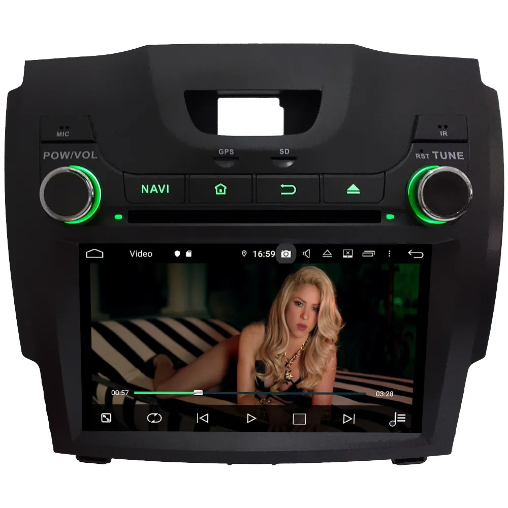Klyde ips 4G Android 9,0 Восьмиядерный 4 Гб+ 64 Гб DSP автомобильный dvd-плеер радио для Chevrolet S10 Colorado Trailblazer LTZ/Isuzu D-Max MU-X