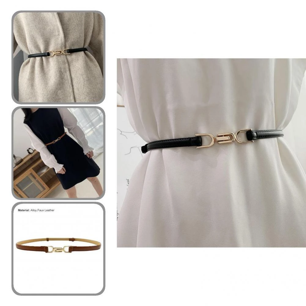 Cinturones de cintura prácticos y elásticos para vestidos de mujer, cinturones cómodos que todo, a la moda|Cinturones de mujer| - AliExpress