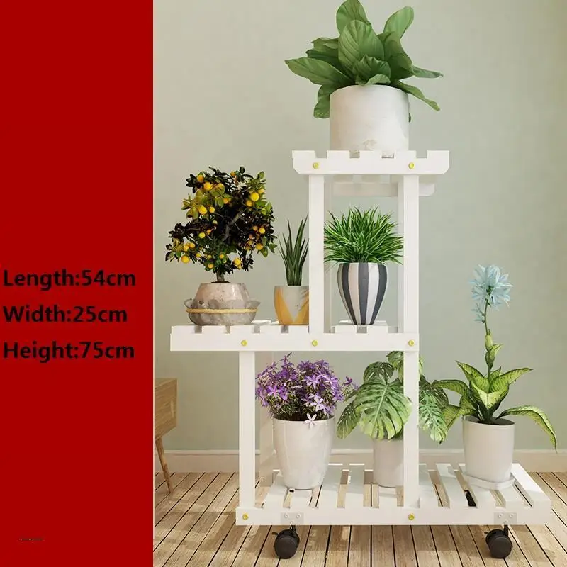 MODEL F For Soporte Plantas Interior Rak Bunga Table Indoor Living Room Outdoor Stojak Na Kwiaty Balcony Flower Shelf Plant Stand - Цвет: MODEL F