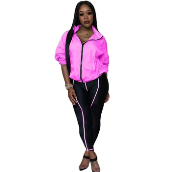 

Autumn Casual 2 Piece Set Women Tracksuit Sportswear Plus Size Two Piece Set Top and Pants Fall Leisure Sweat Suits Women Set